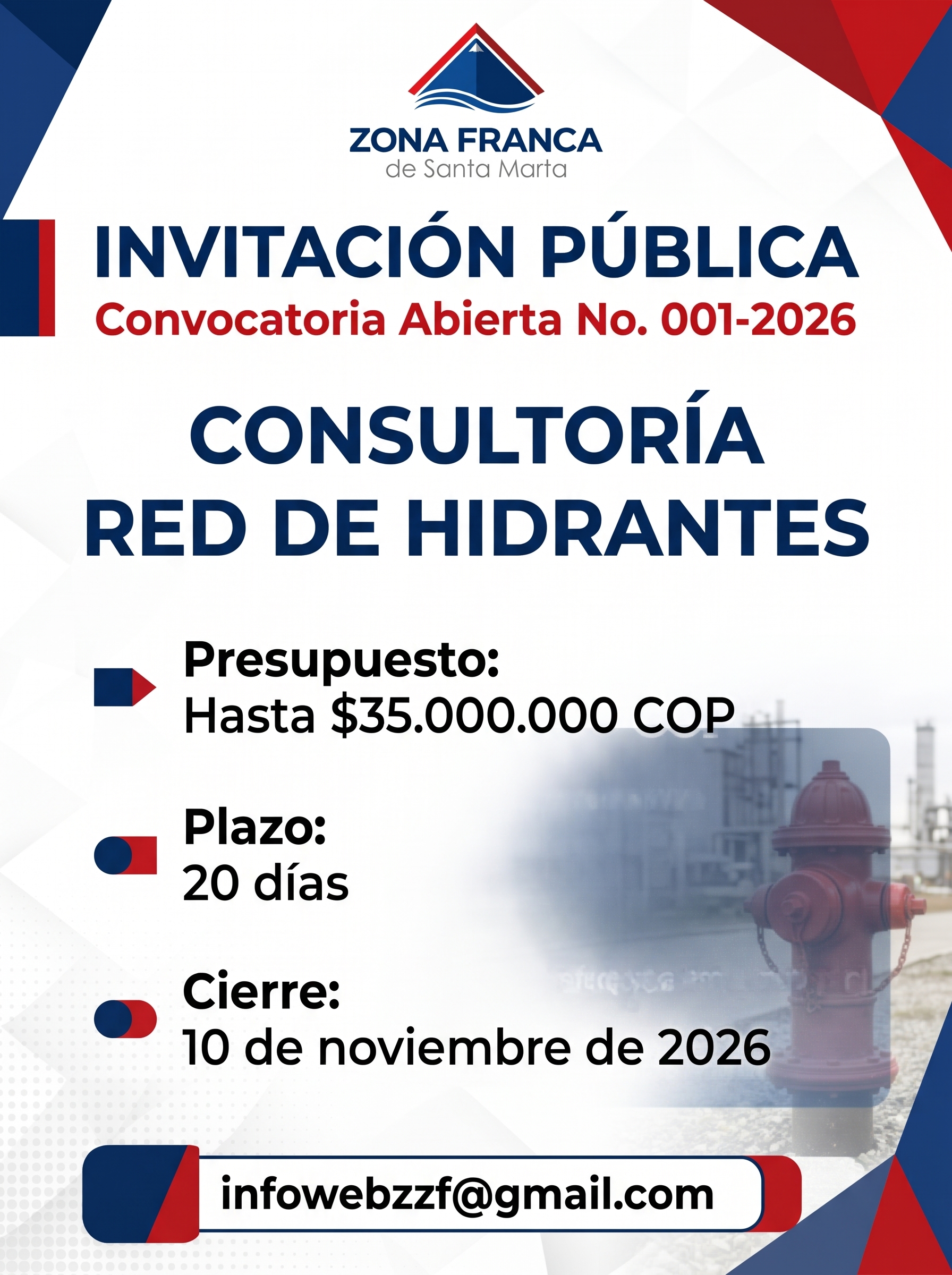 INVITACIÓN PÚBLICA (Convocatoria Abierta No. 001-2026 / Términos de Referencia) 
